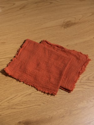  Mušelínový ubrousek - terakota 
