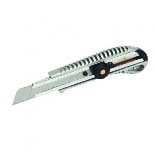  Nůž odlamovací 18 mm s utahovacím šroubem, kov FESTA